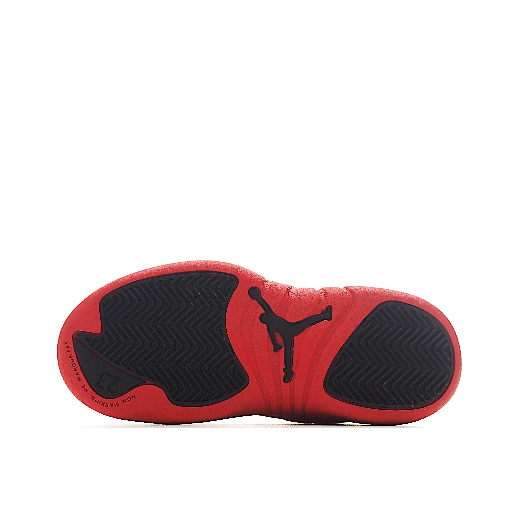 Red and black custom jays