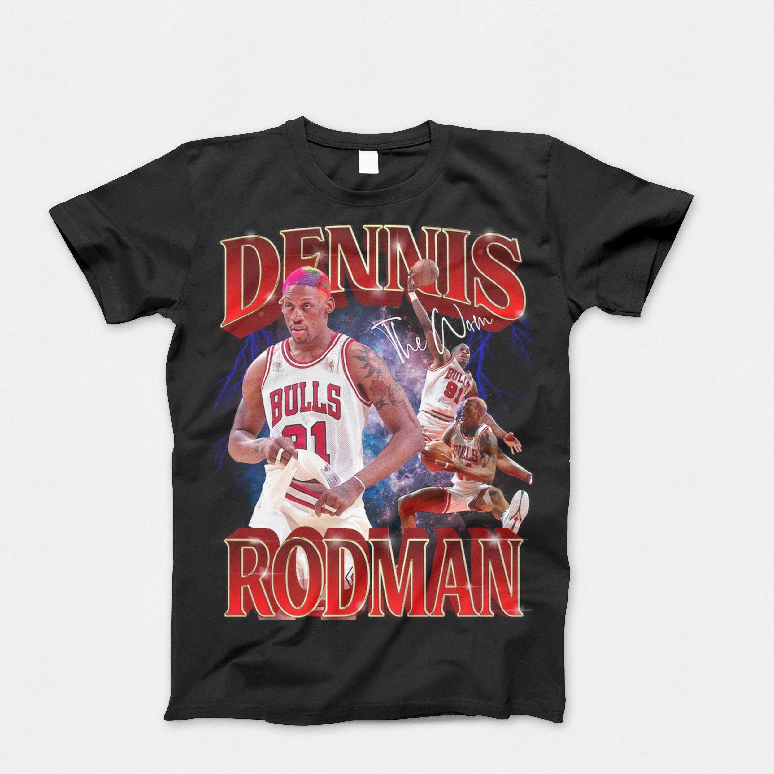Unisex Adult Dennis Rodman Tee Shirt