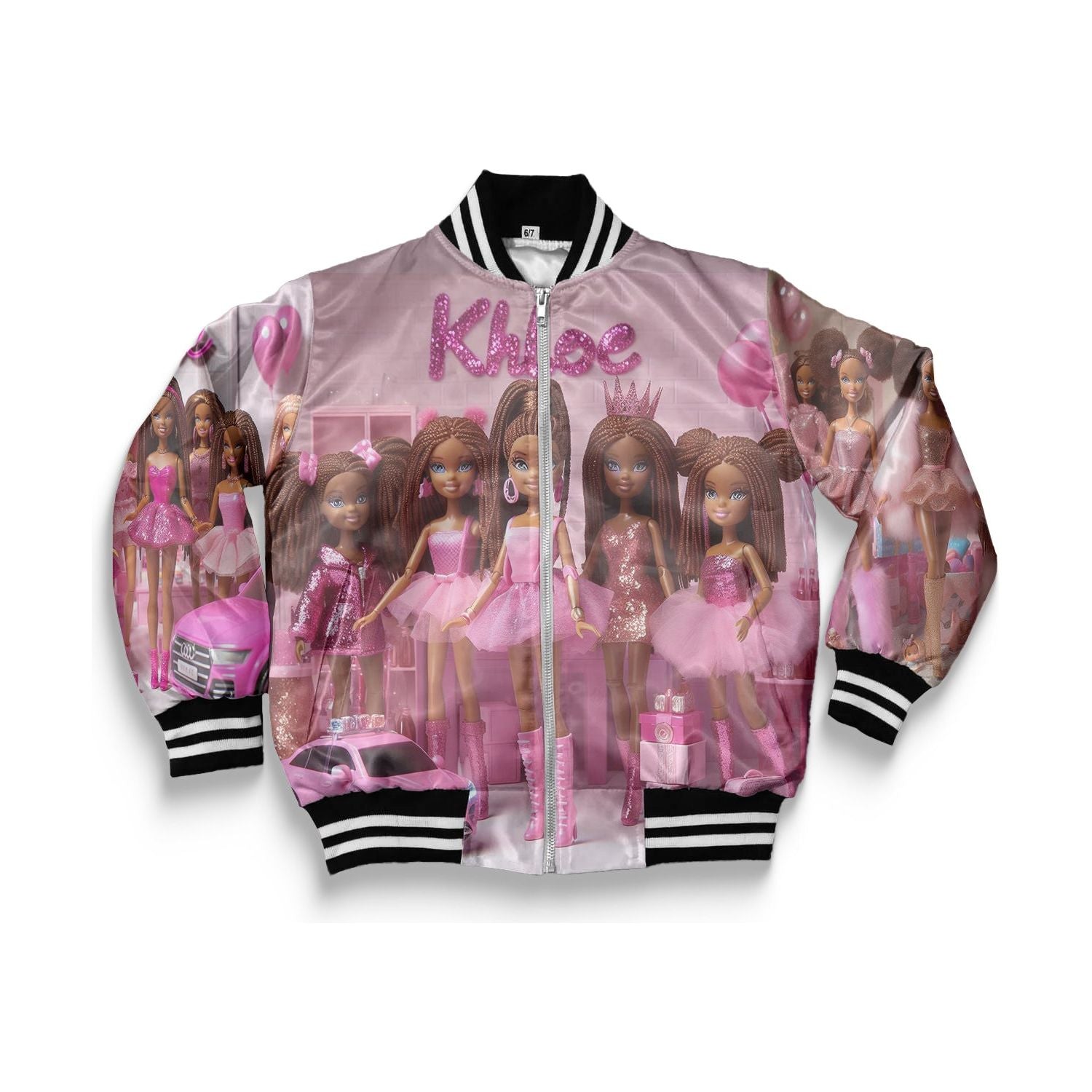 Kids Khloe Barbie Bomber