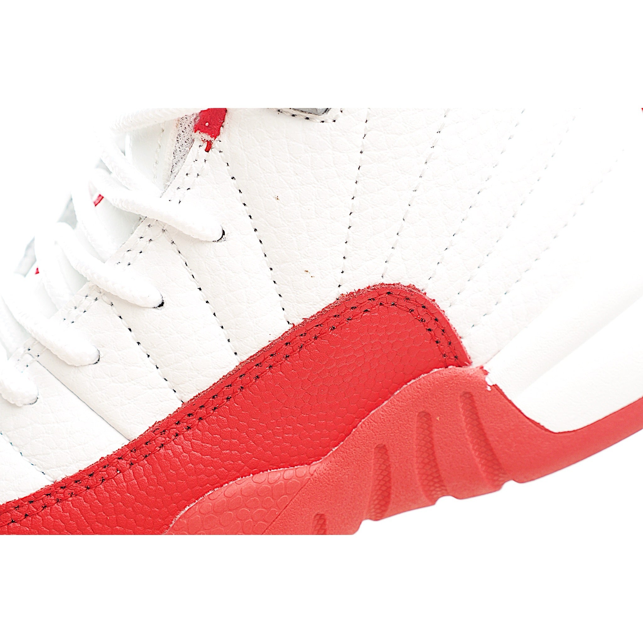 Red and black custom jays