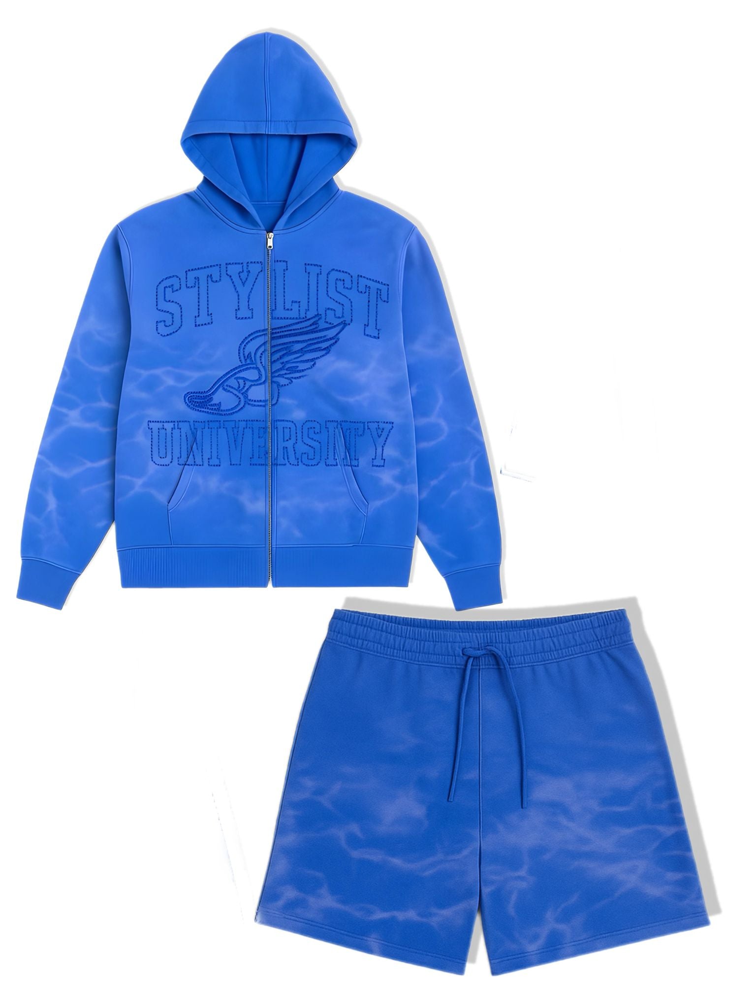 Kids Stylist University Blue Tracksuit Set