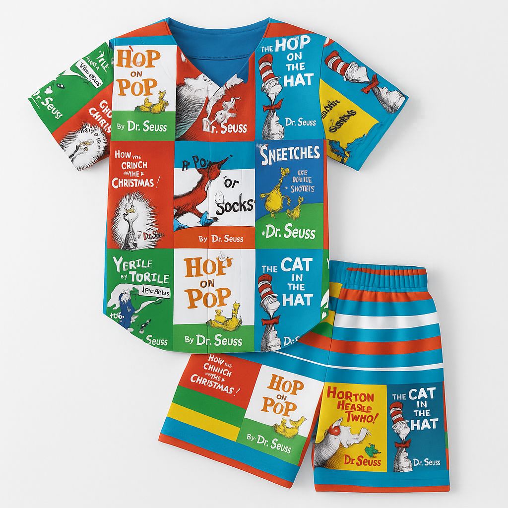 Kids Dr. Seuss Patchwork Story Set