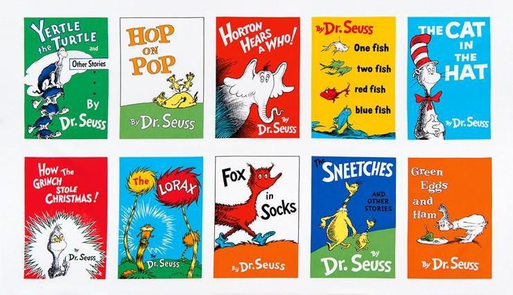 Kids Dr. Seuss Patchwork Story Set