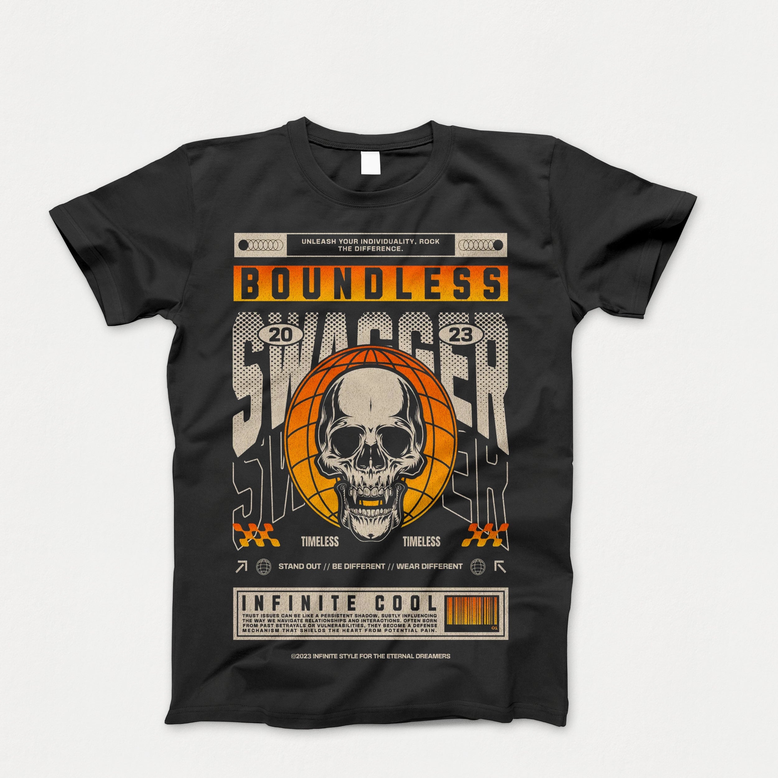 Unisex Adult Boundless Swagger Tee Shirt