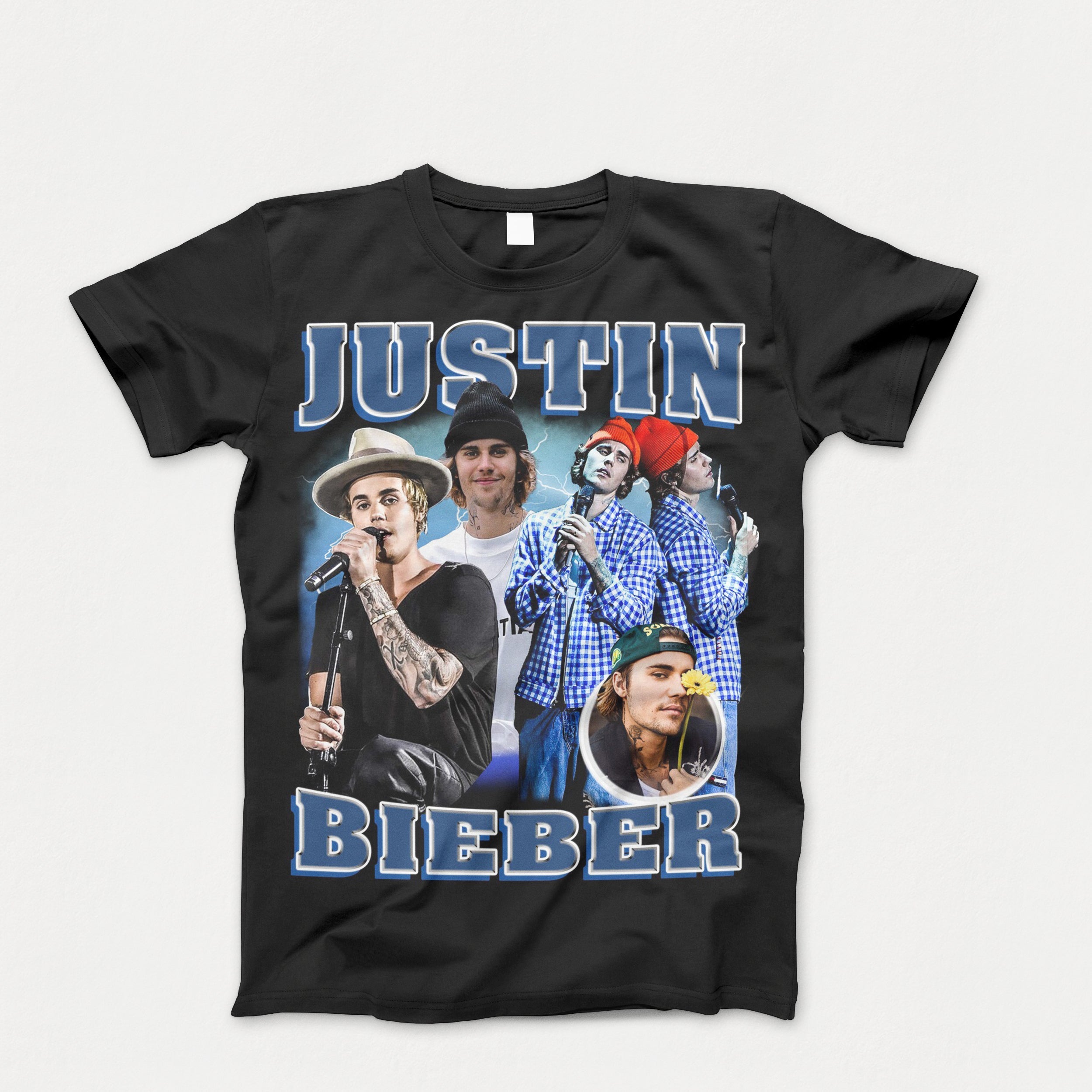 Unisex Adult Justin Bieber Tee Shirt