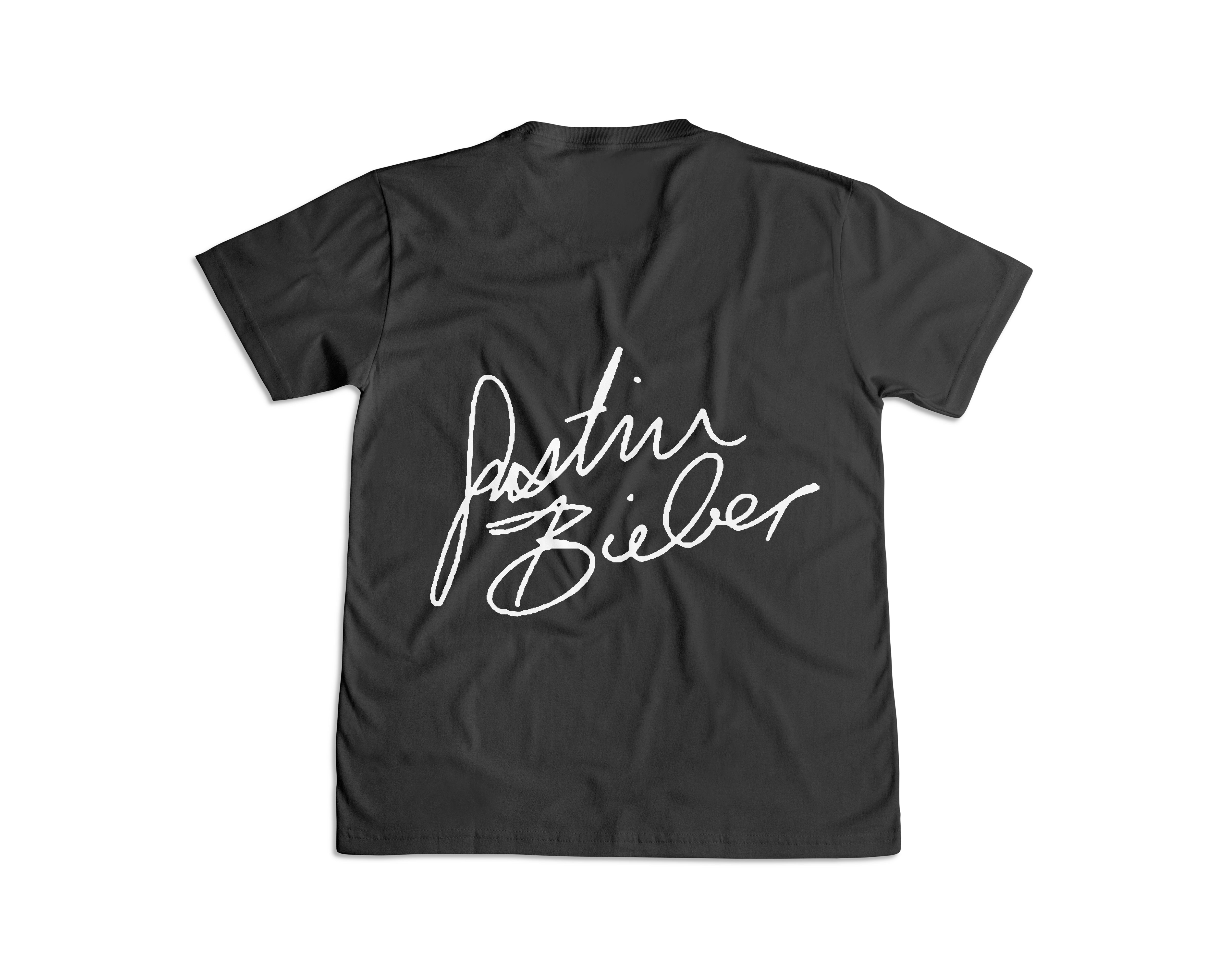 Unisex Adult Justin Bieber Tee Shirt