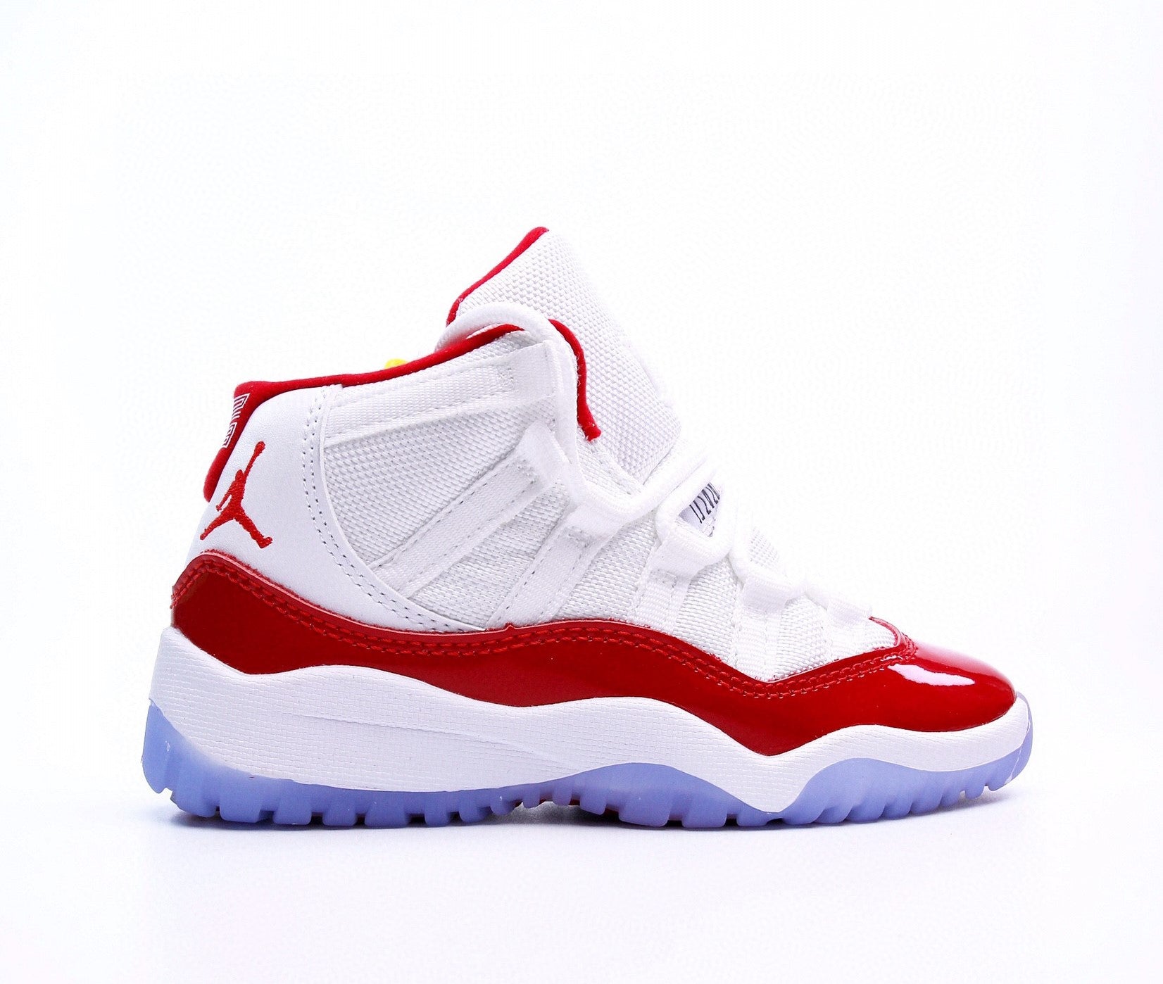 Sneaker in White & Red