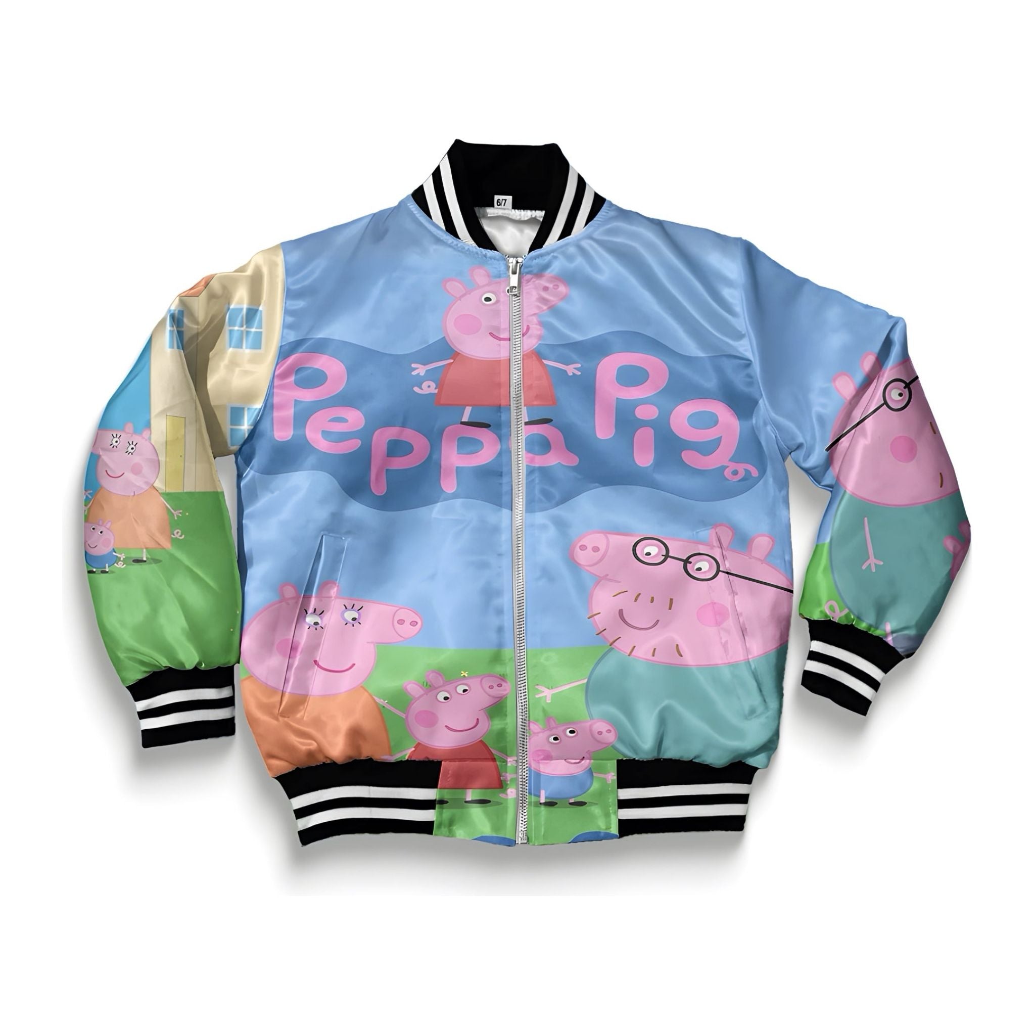 Kids Blue Peppa Bomber