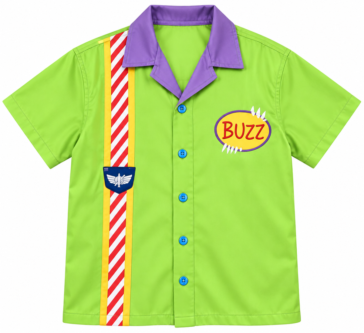 Kids Buzz Lightyear Button Up Shirt