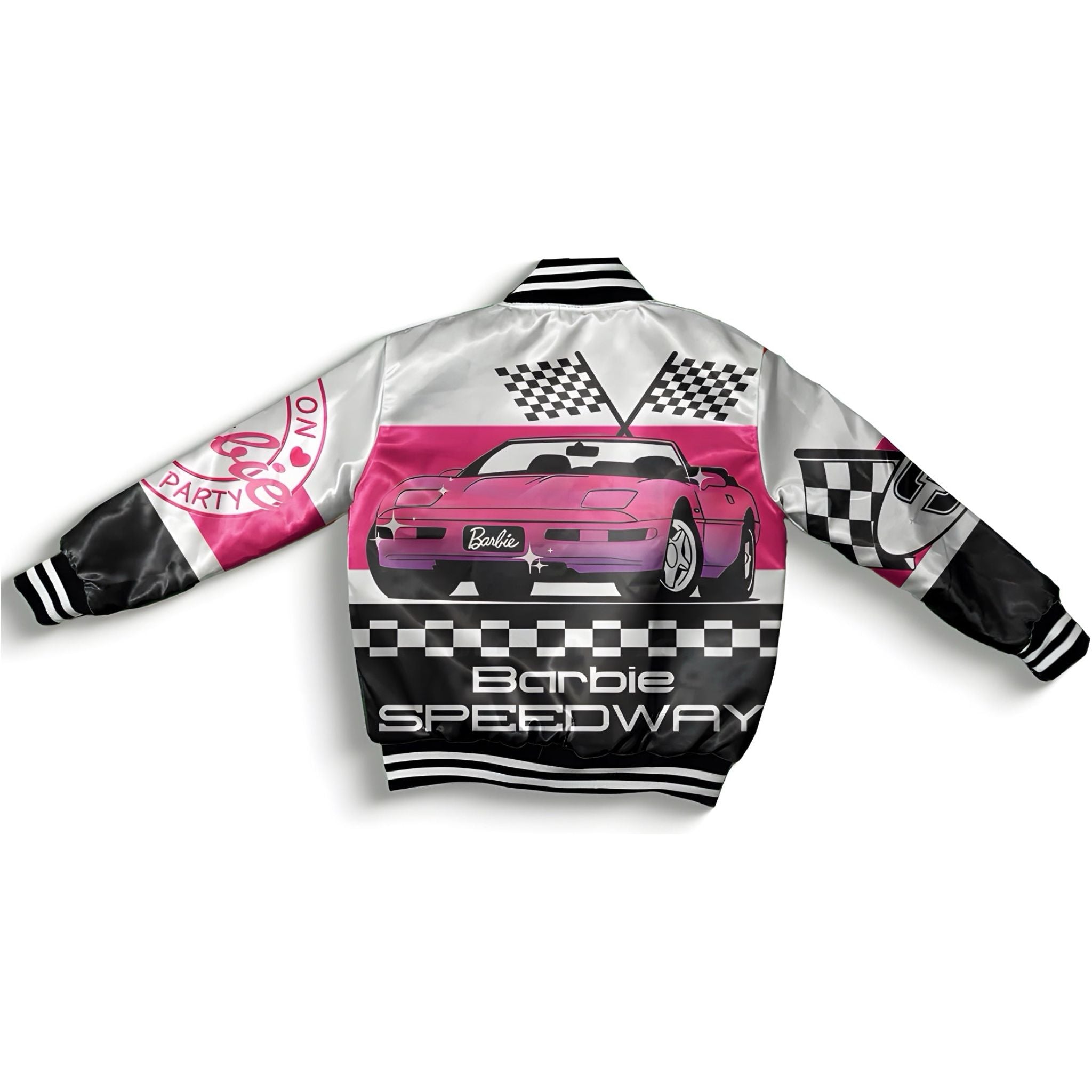 Kids Barbie Racecar Bomber