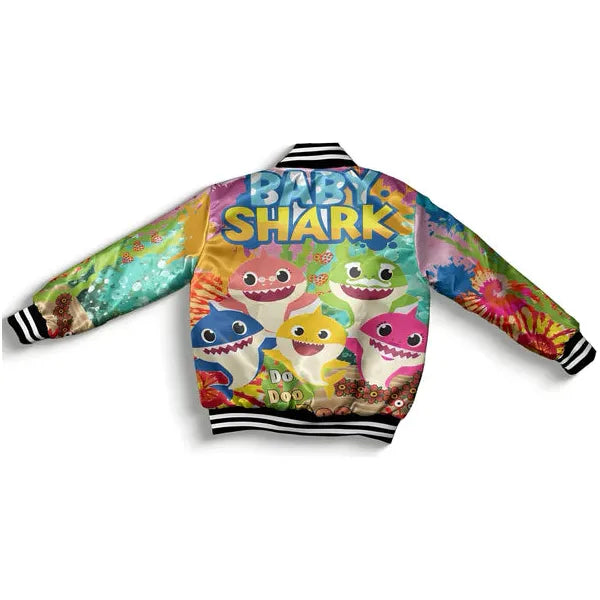 Women Sunny baby shark bomber