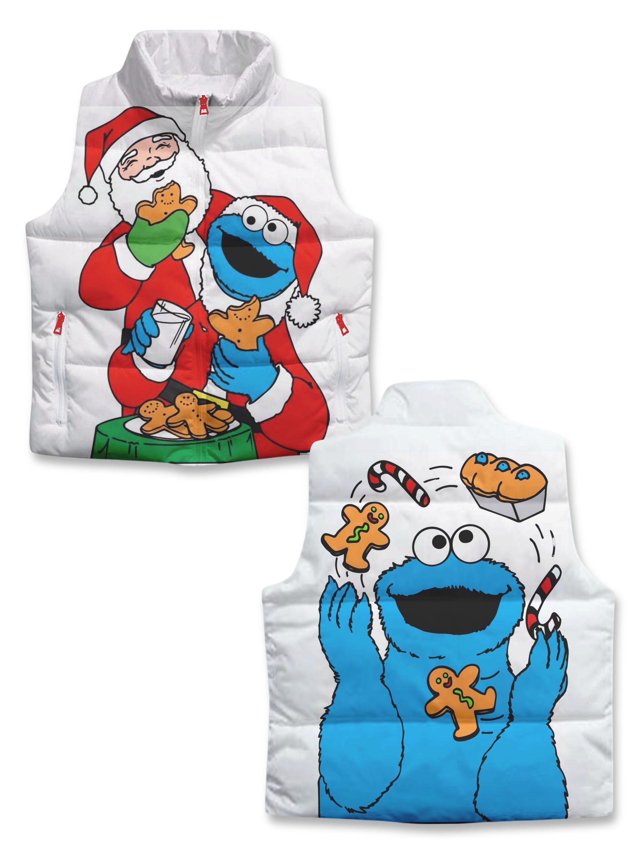 Kids Christmas Cookiemas Vest