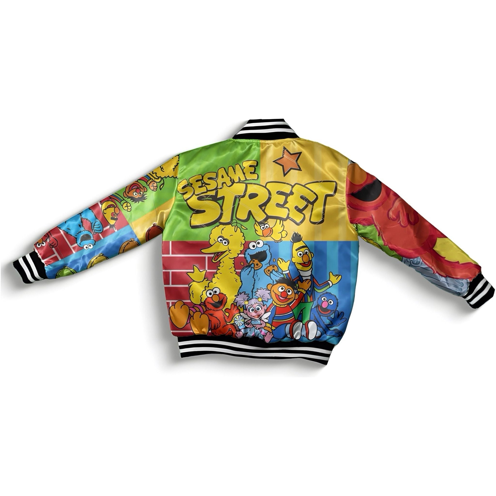 Men's Sesame street brick Bomber