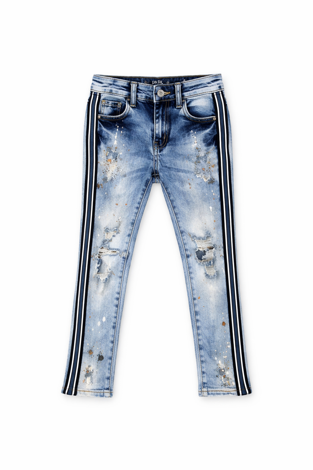 Kids blue line blue denim Jeans