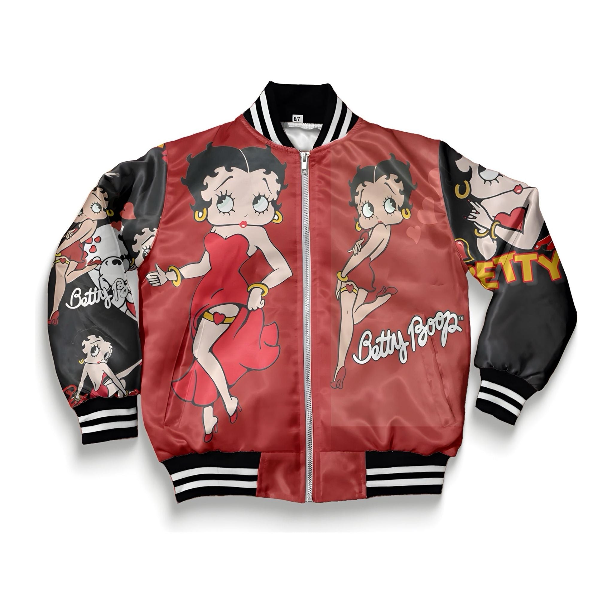 Kids blare Betty boop Bomber