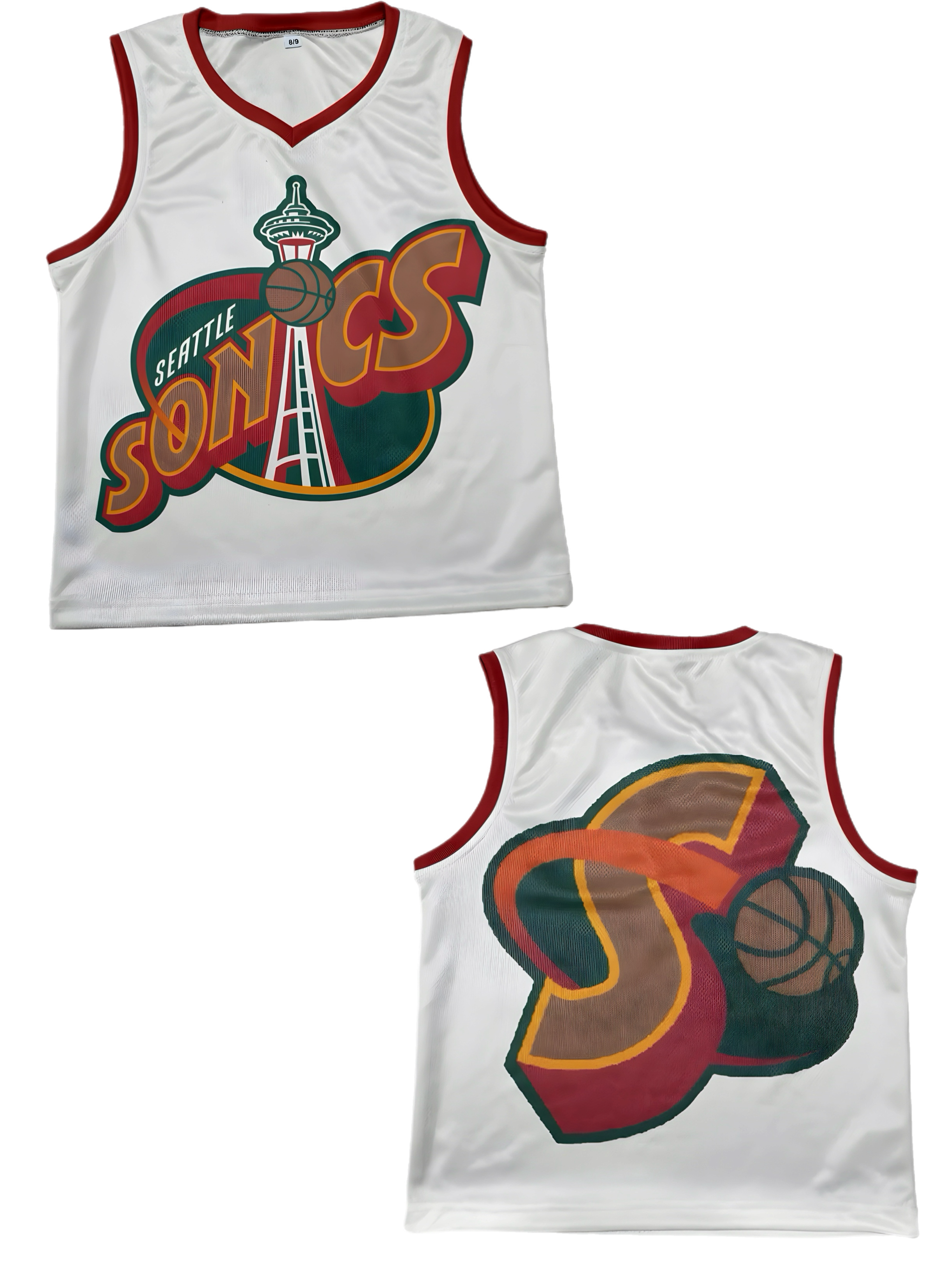 Nba Seattle Sonics Basketball Jersey