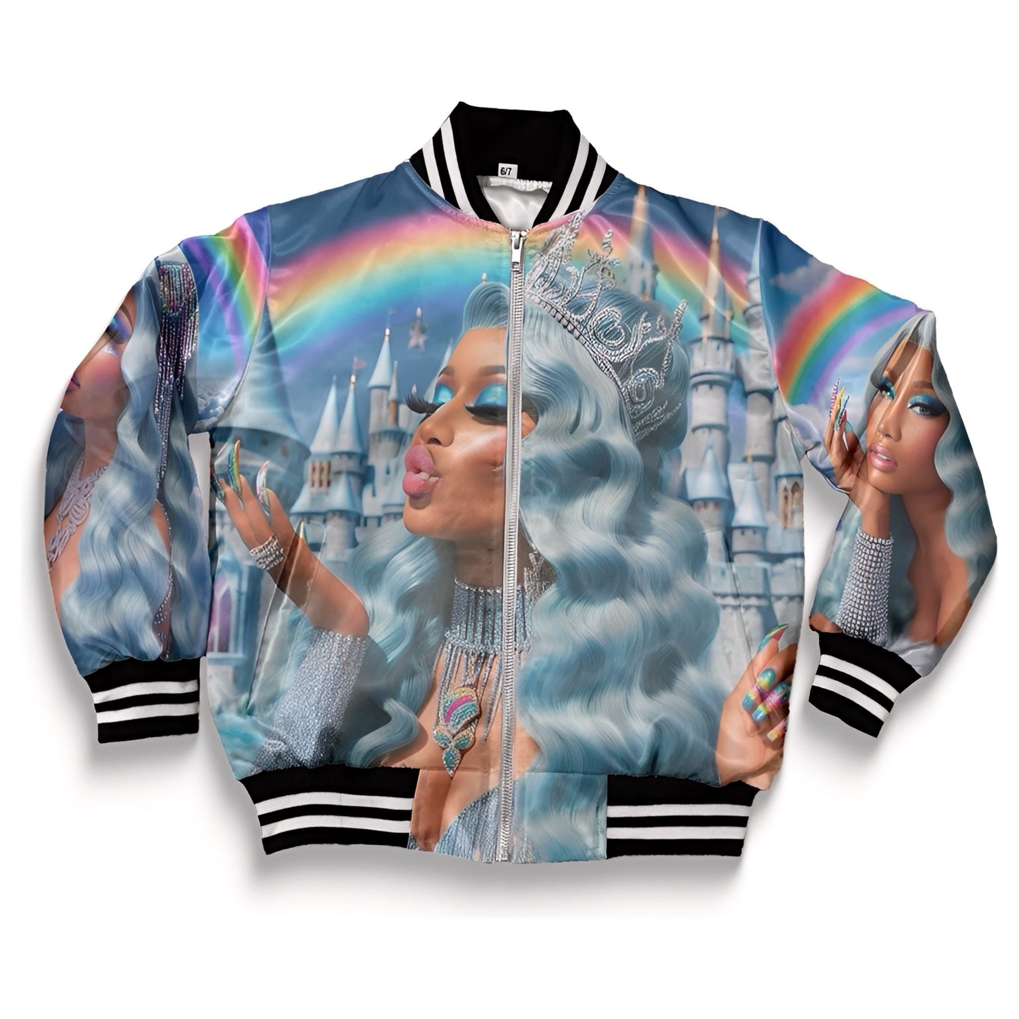 Kids Nicki blue bomber