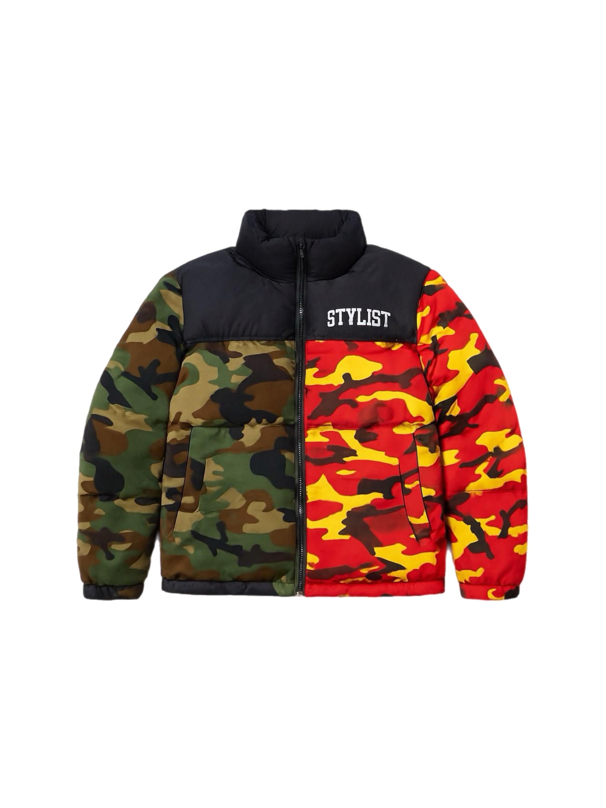 Kids Stylist Camo Puffer