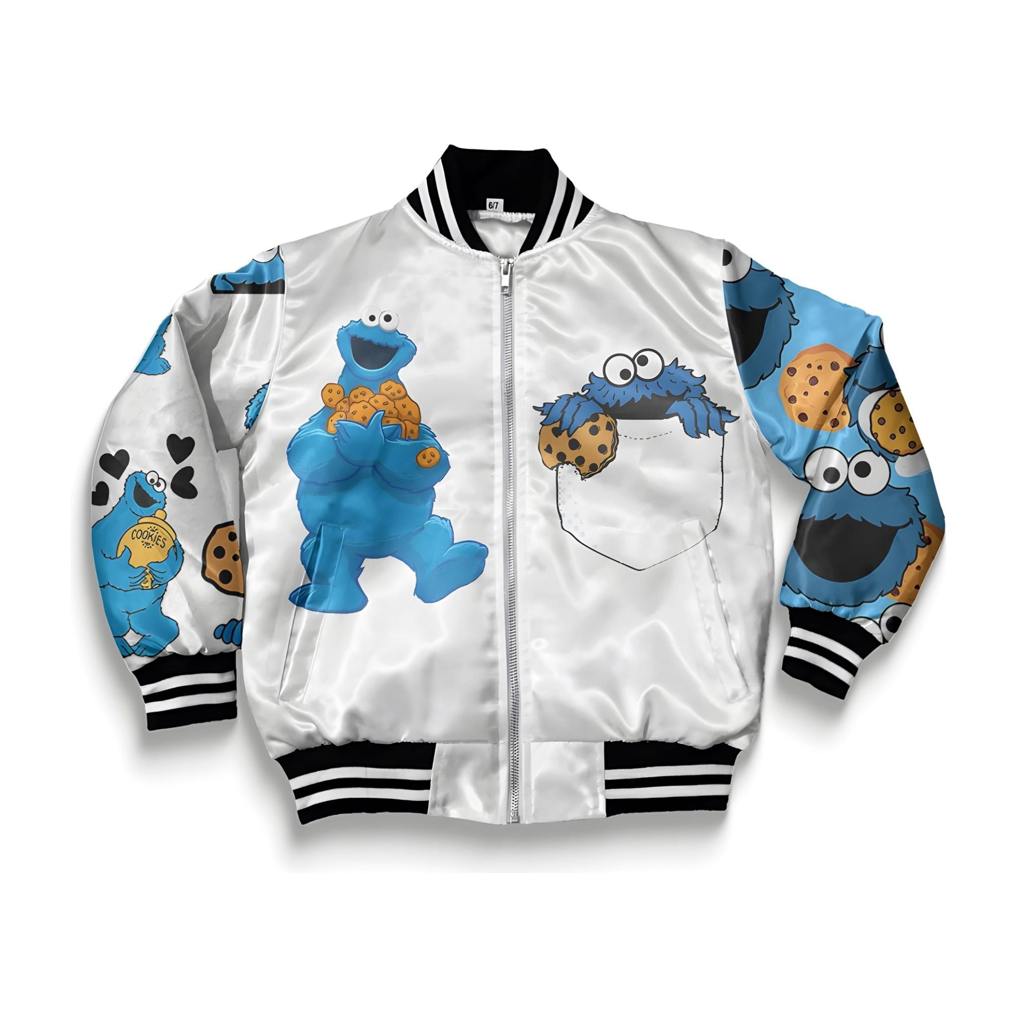 Men's Cookie Monster pocket Bomber