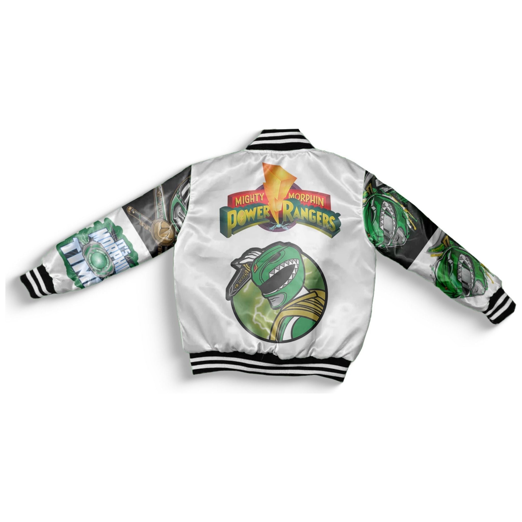 Men's Green power Ranger Bomber