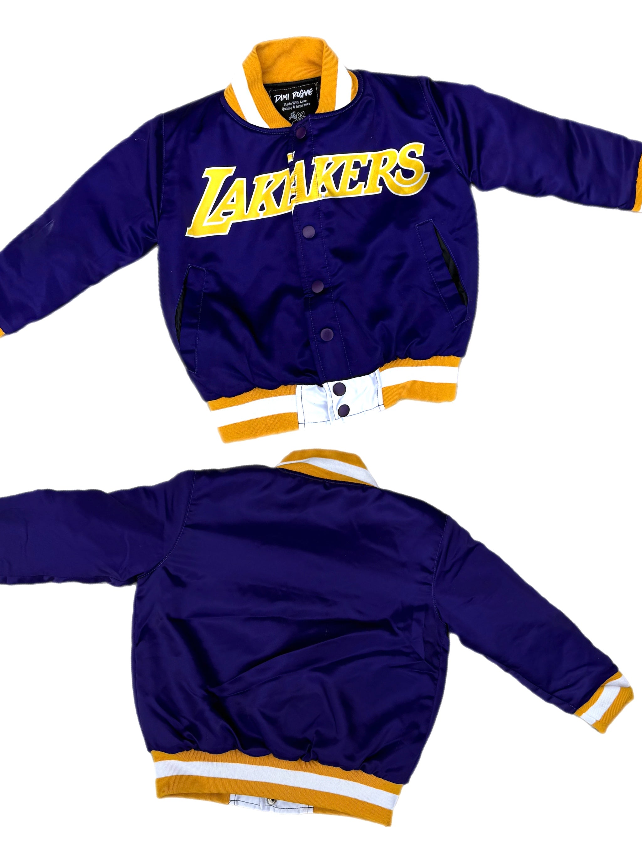Kids Lakers Purple Bomber