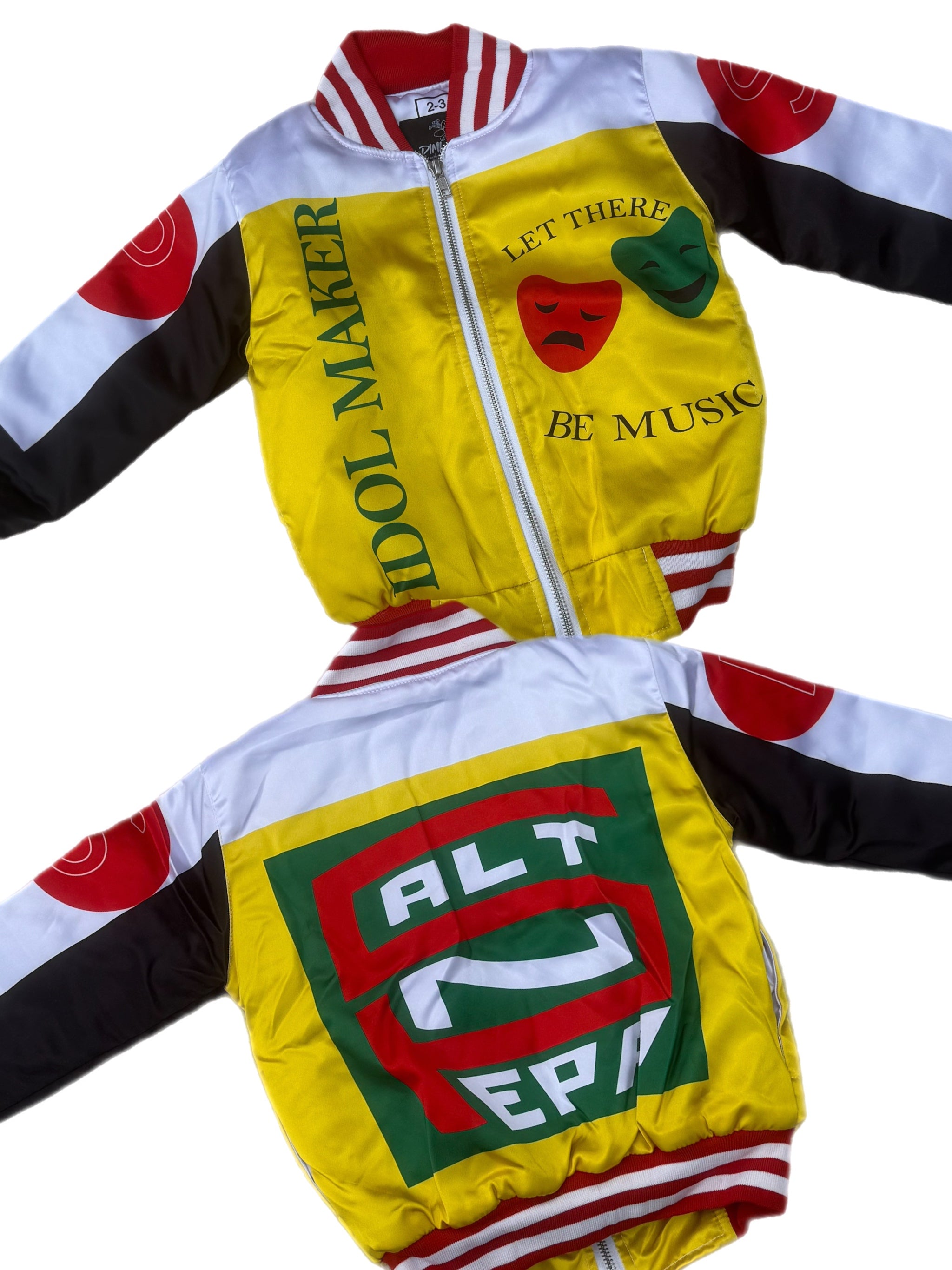 Kids Salt and Pepper Bomber