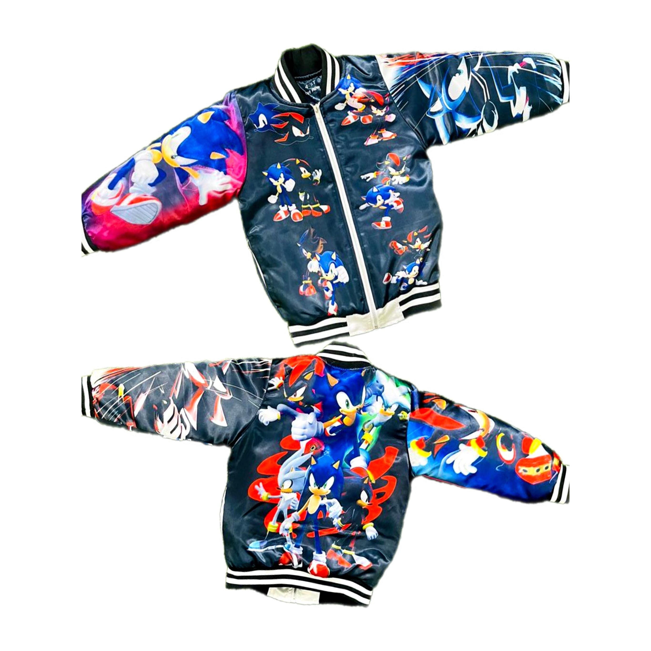 Kids sonic and shadow jacket
