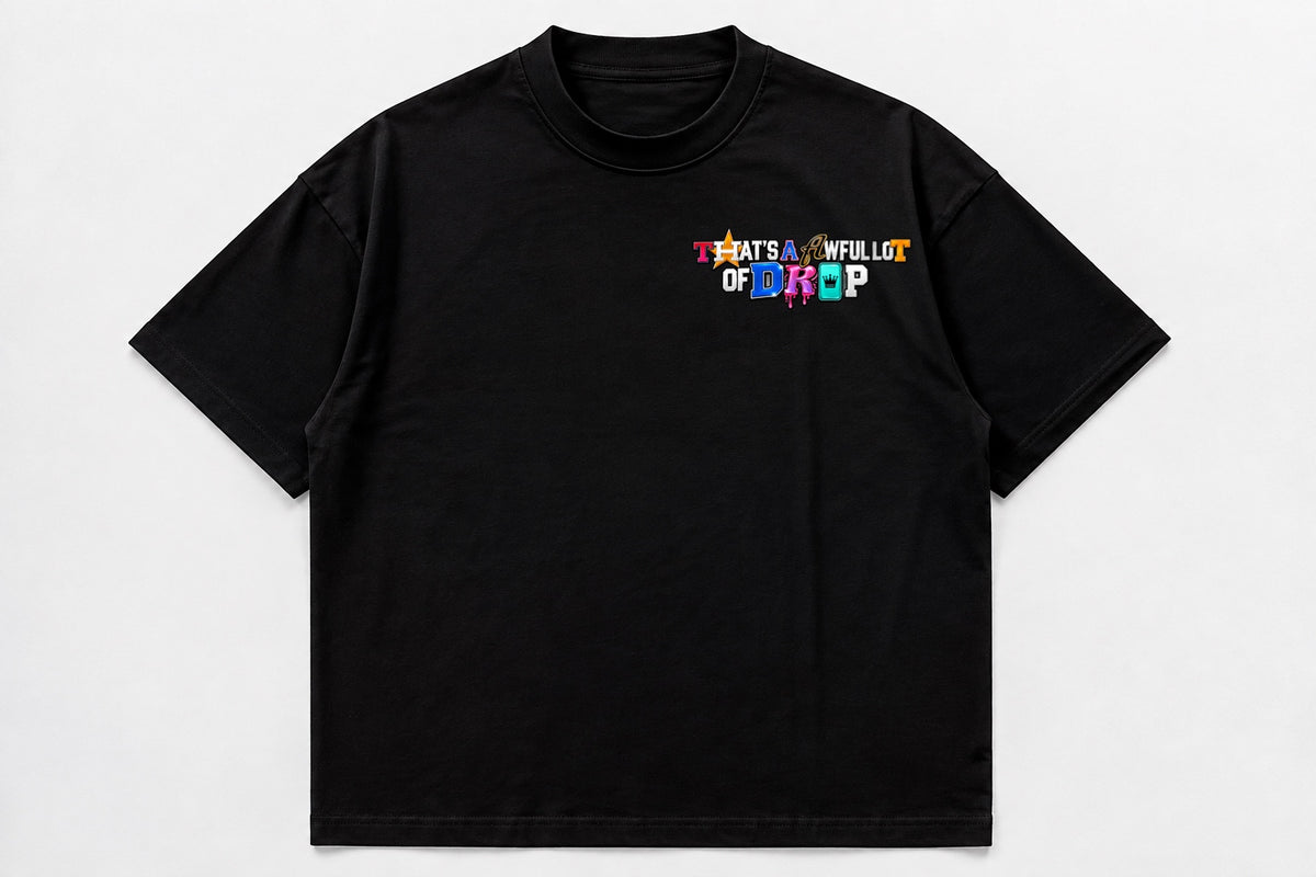 Kids Drip boxy T-shirt