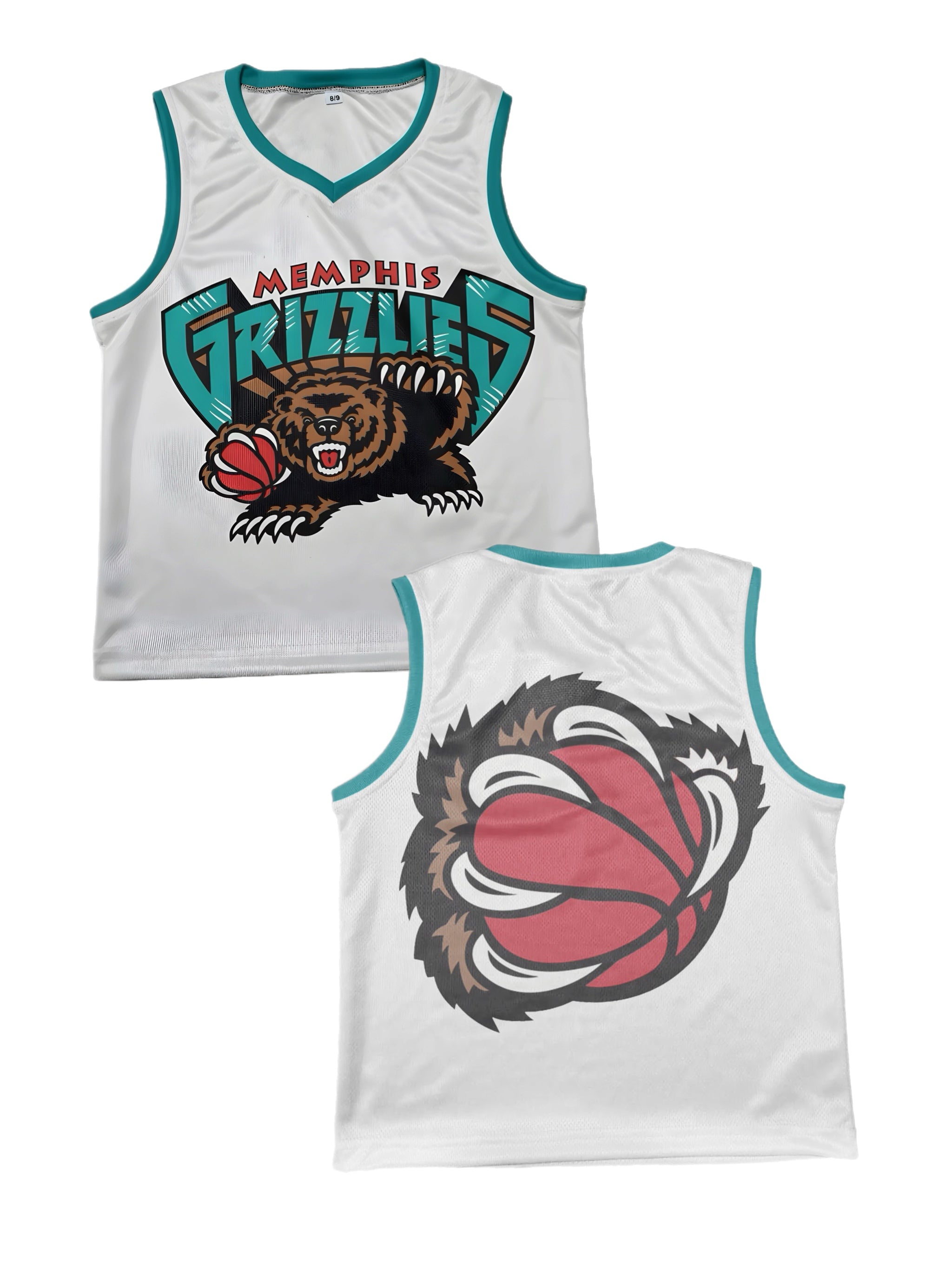 Kids Grizzlies basketball jersey