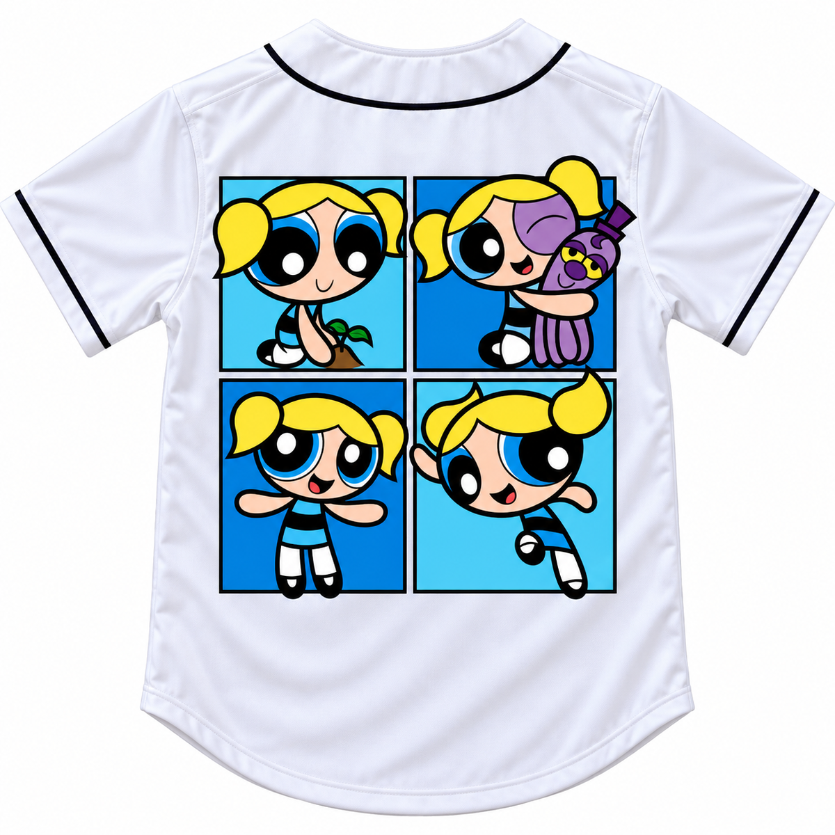 Kids Bubbles Baseball Jersey