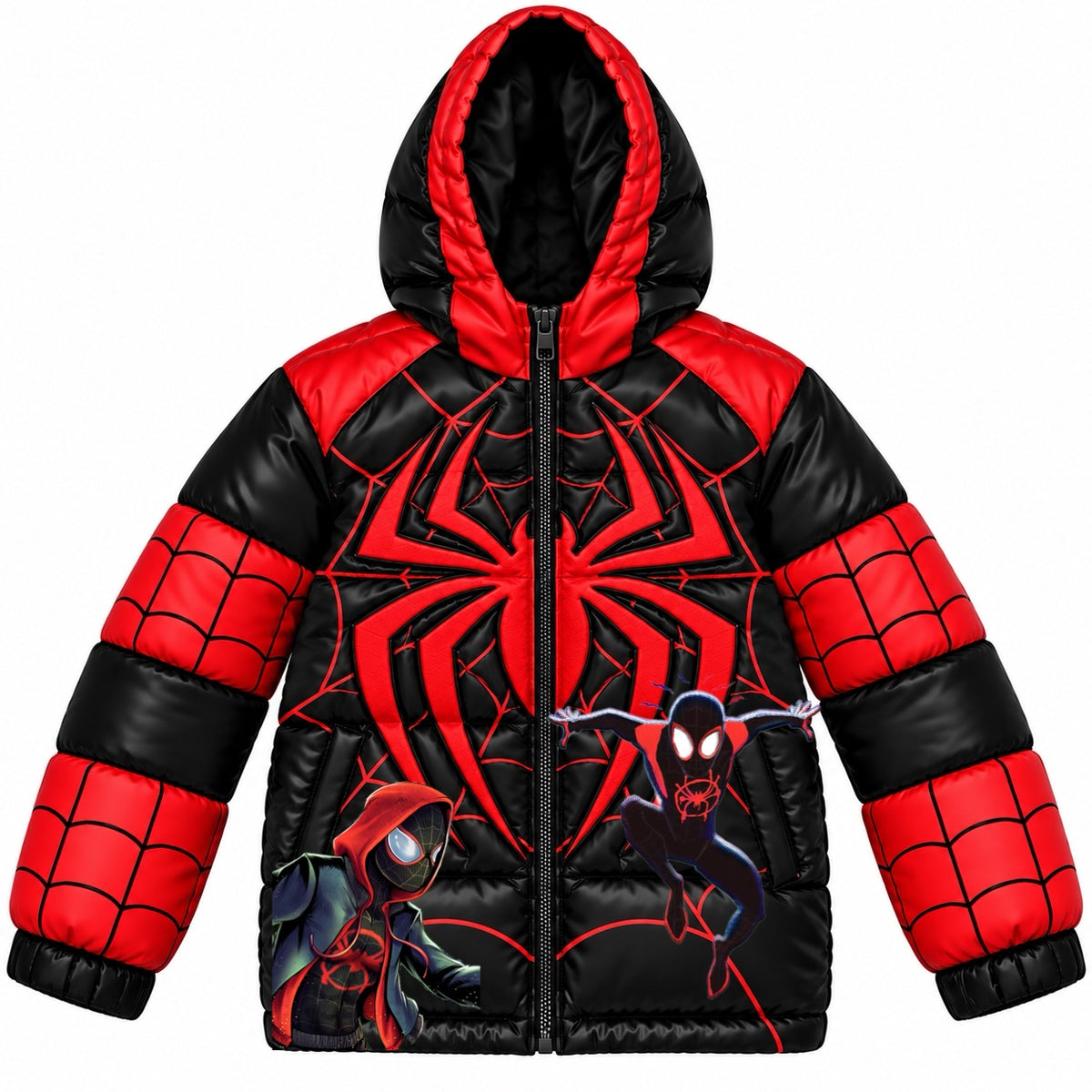 Kids Miles Morales Puffer Jacket