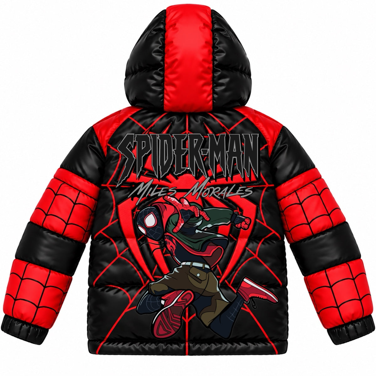Kids Miles Morales Puffer Jacket