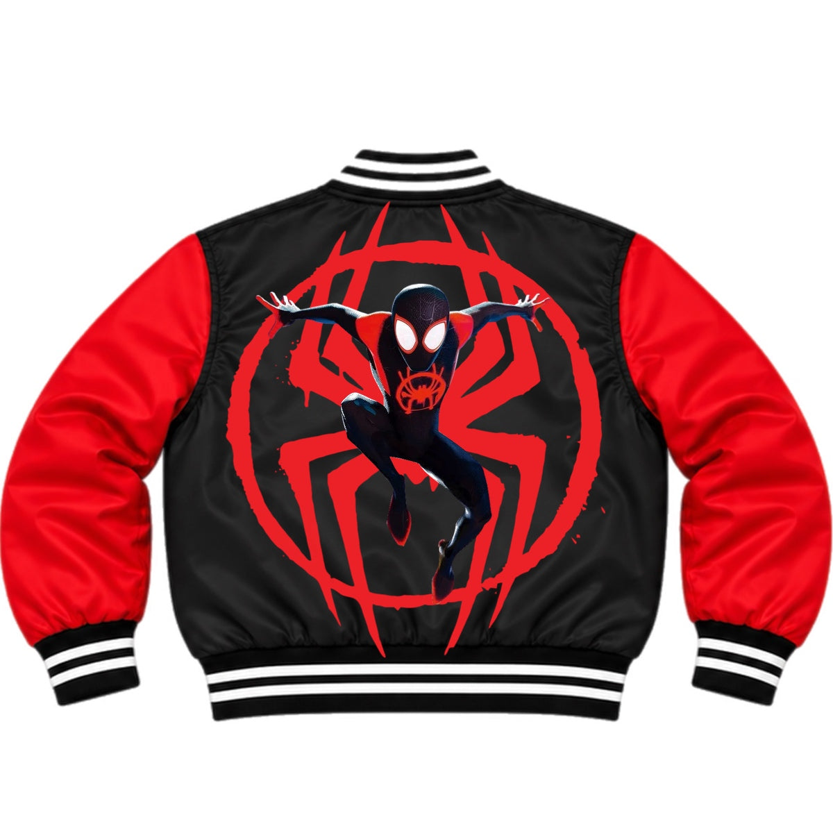 Kids Boys Miles Morales Spiderman Bomber