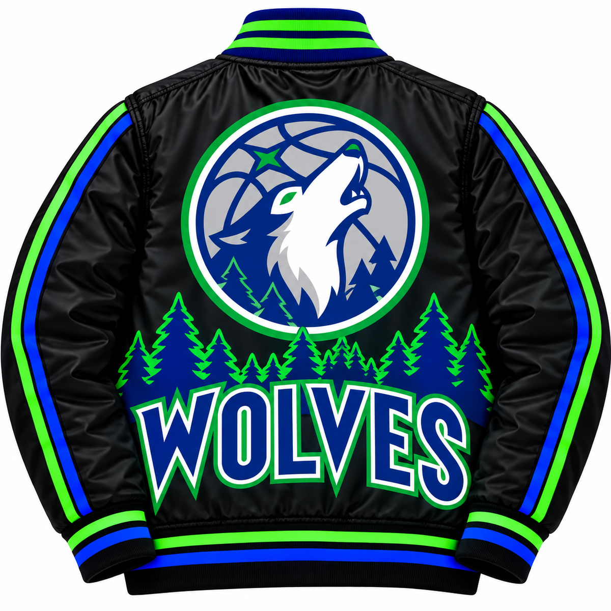 Kids Boys Timberwolves Bomber