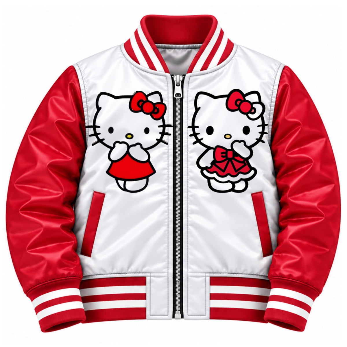 Kids Girls Hello Kitty Bomber