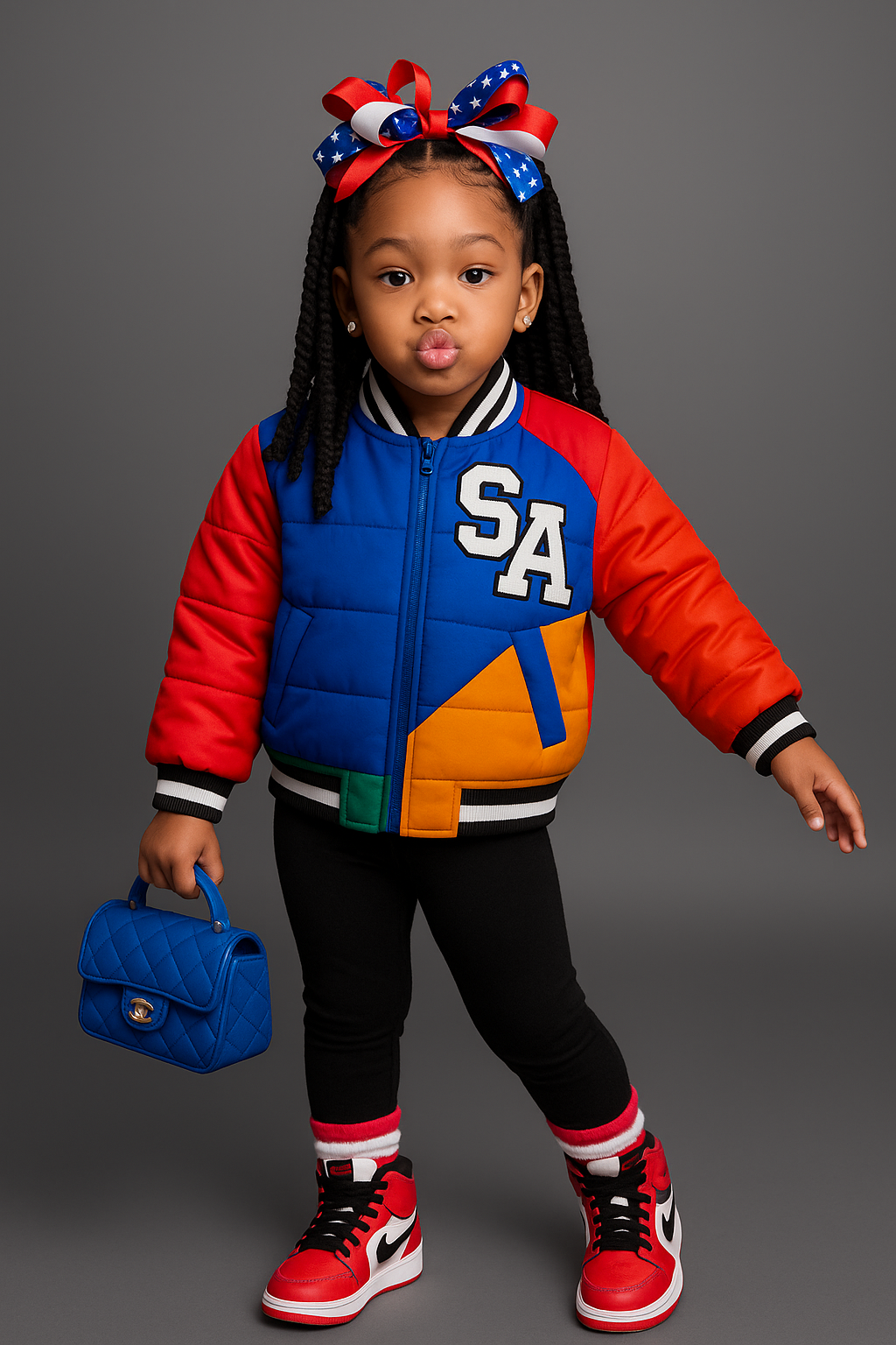 Kids’ Colorblock bomber Jacket
