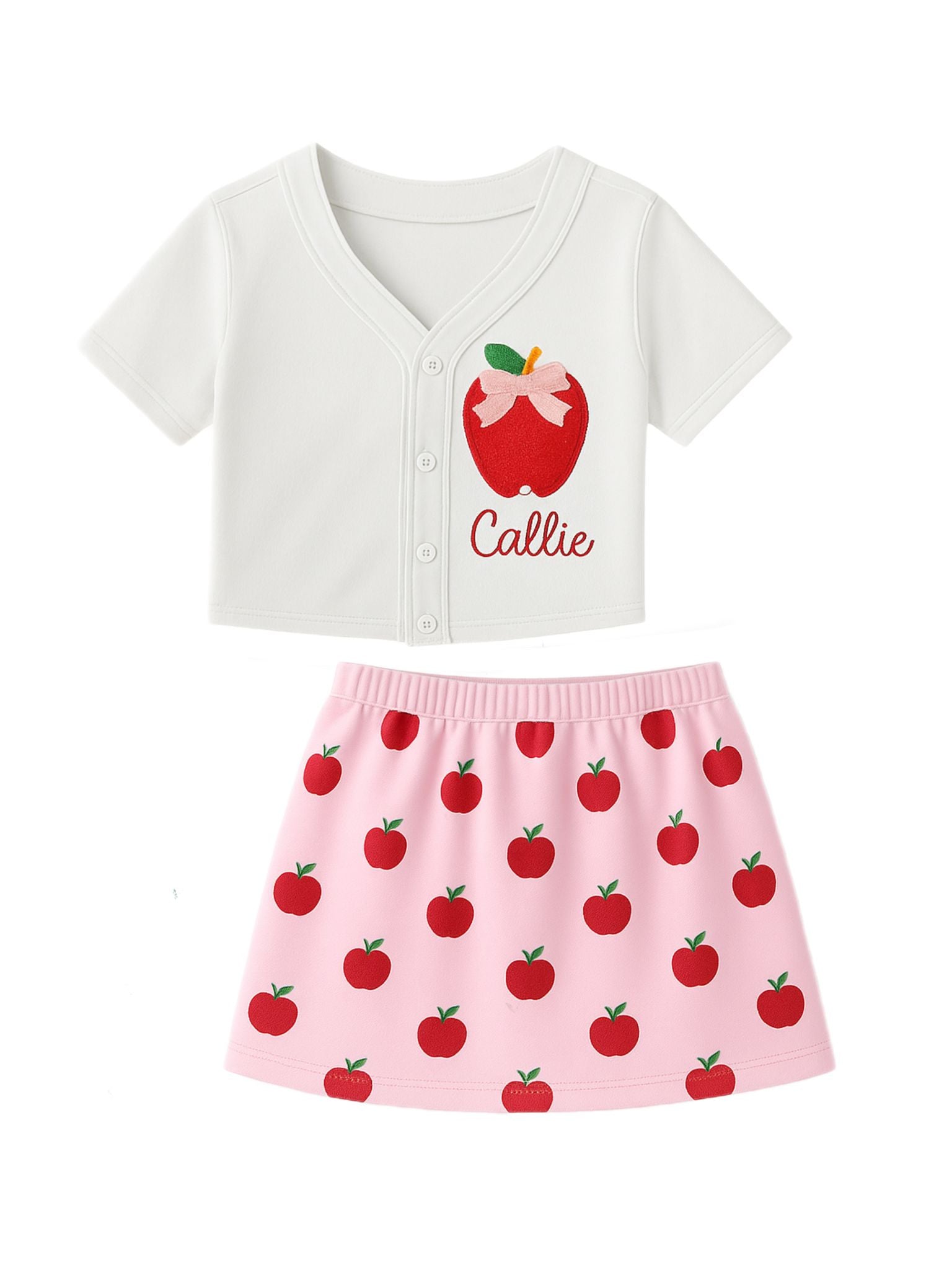 Kids Apple Print set