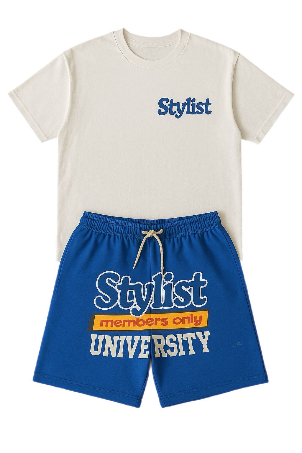 Kids Minimalist Varsity Lounge Set