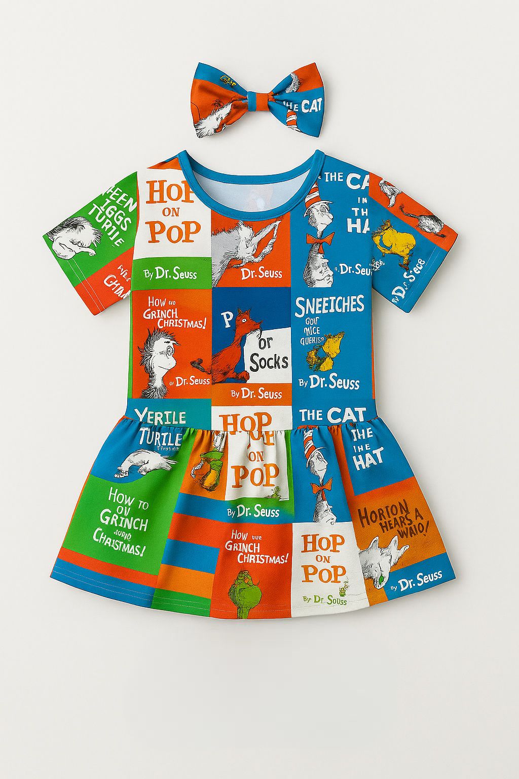Kids Dr. Seuss Storybook Dress