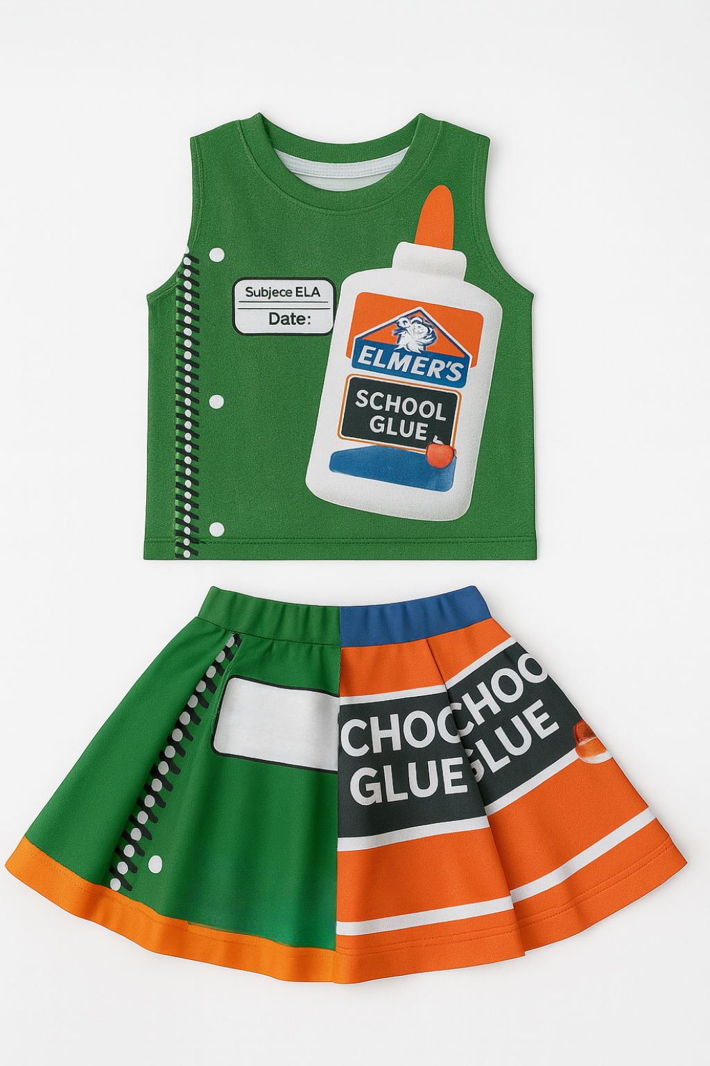Kids School Glue Notebook Set