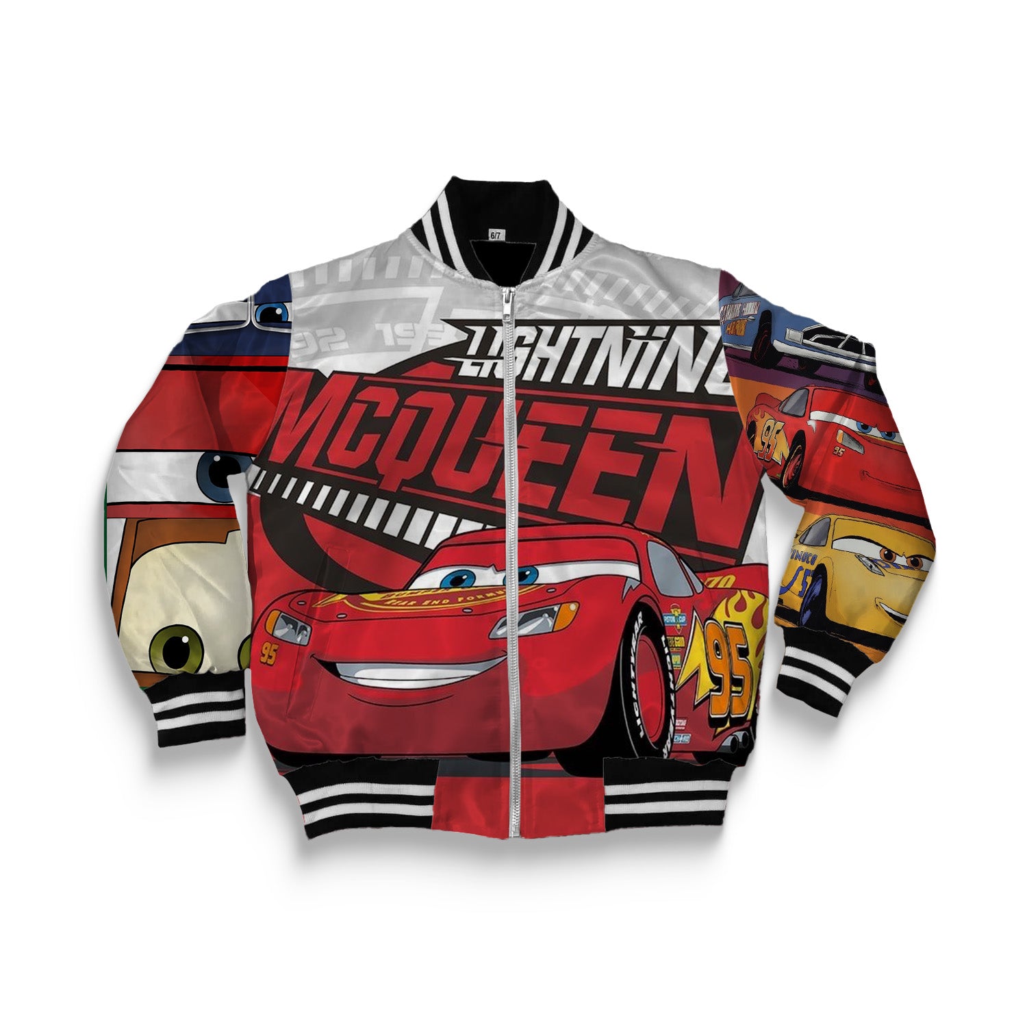 Kids Lighting McQueen Bomber Jacket