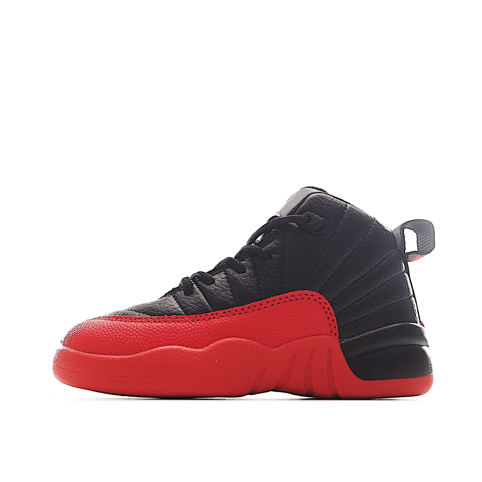 Red and black custom jays