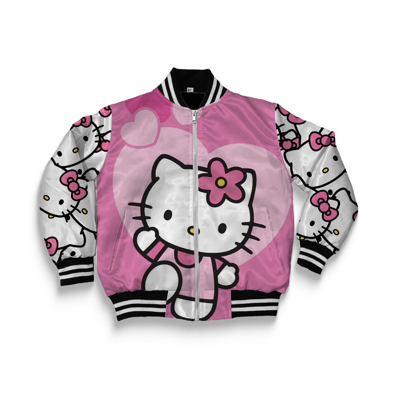 Kids Hello Kitty Pink Bomber Jacket