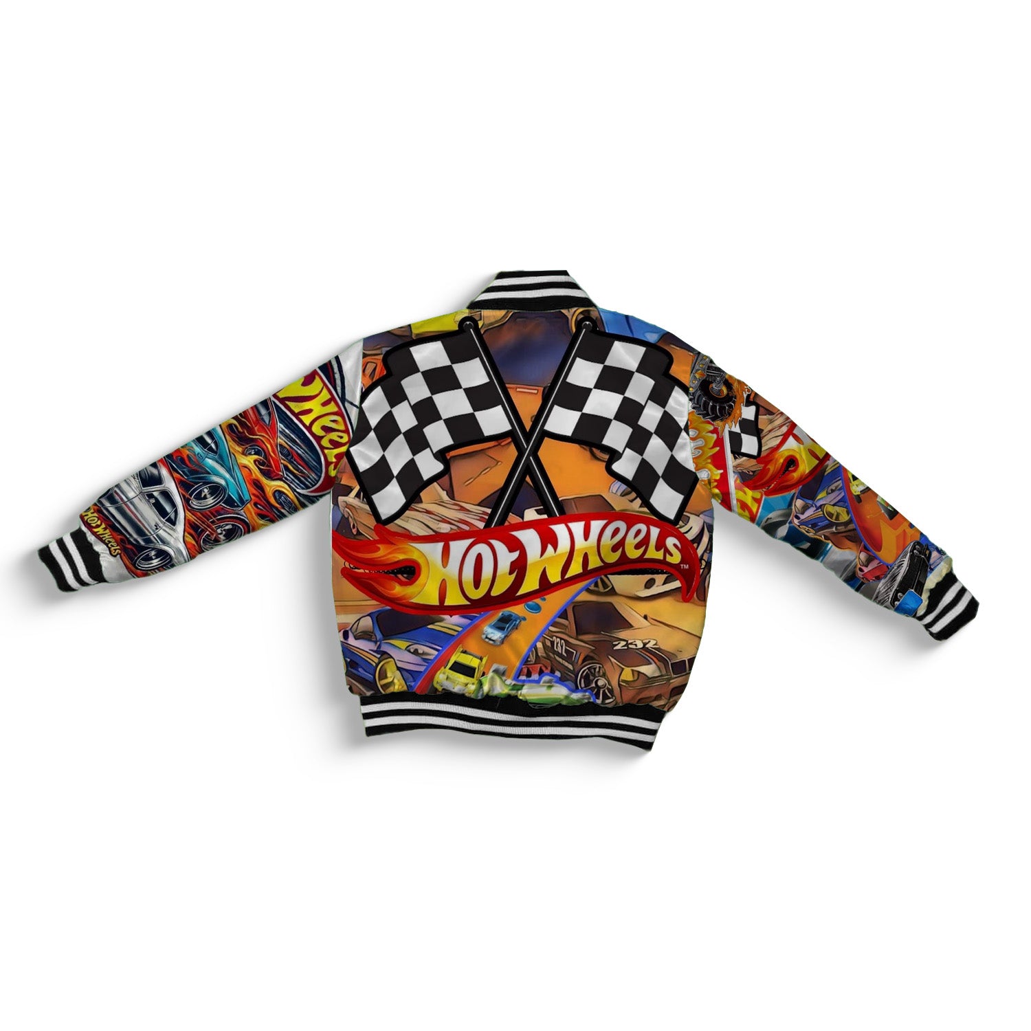 Kids Hotwheels Monster Truck Bomber Jacket