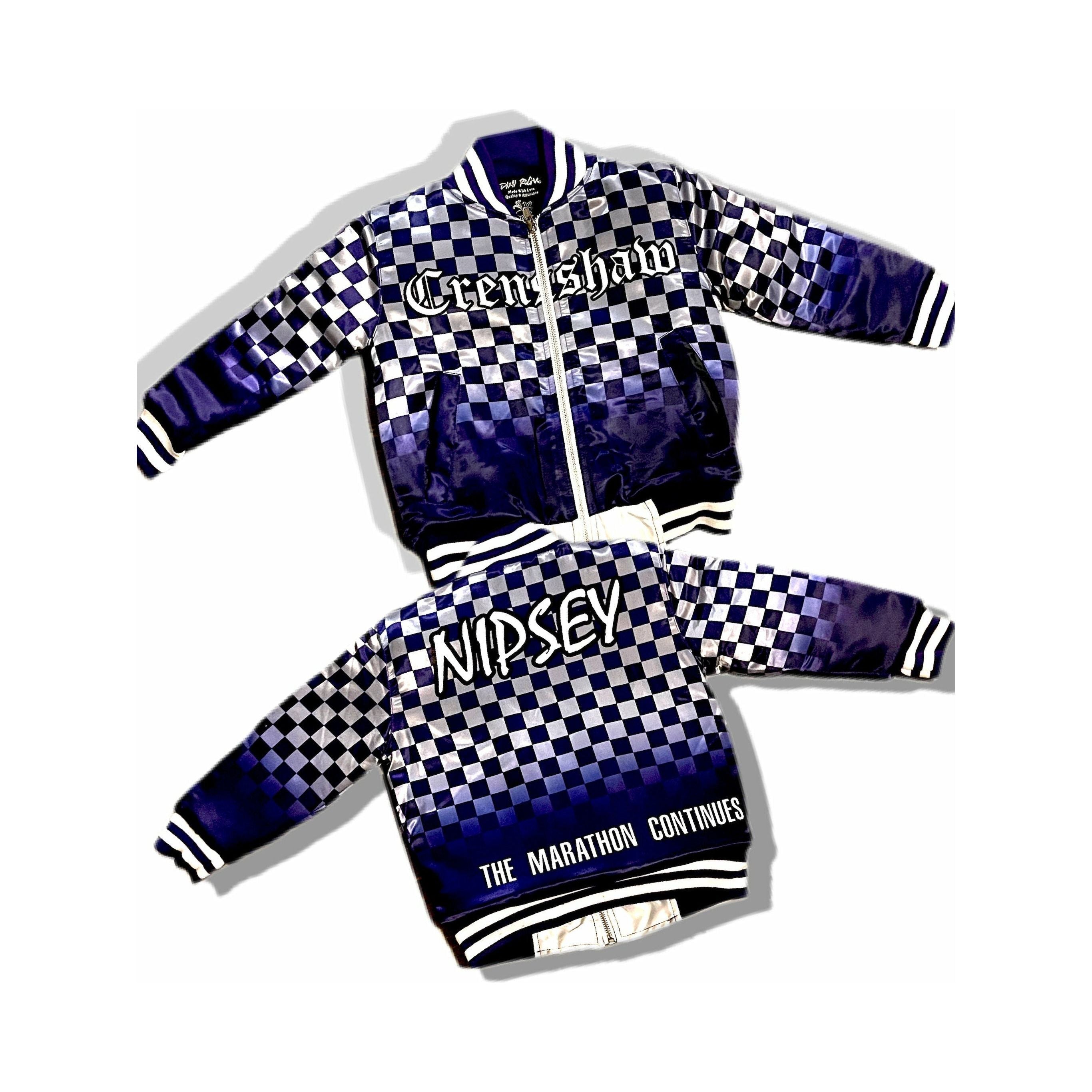 Purple Crenshaw Nipsey Bomber