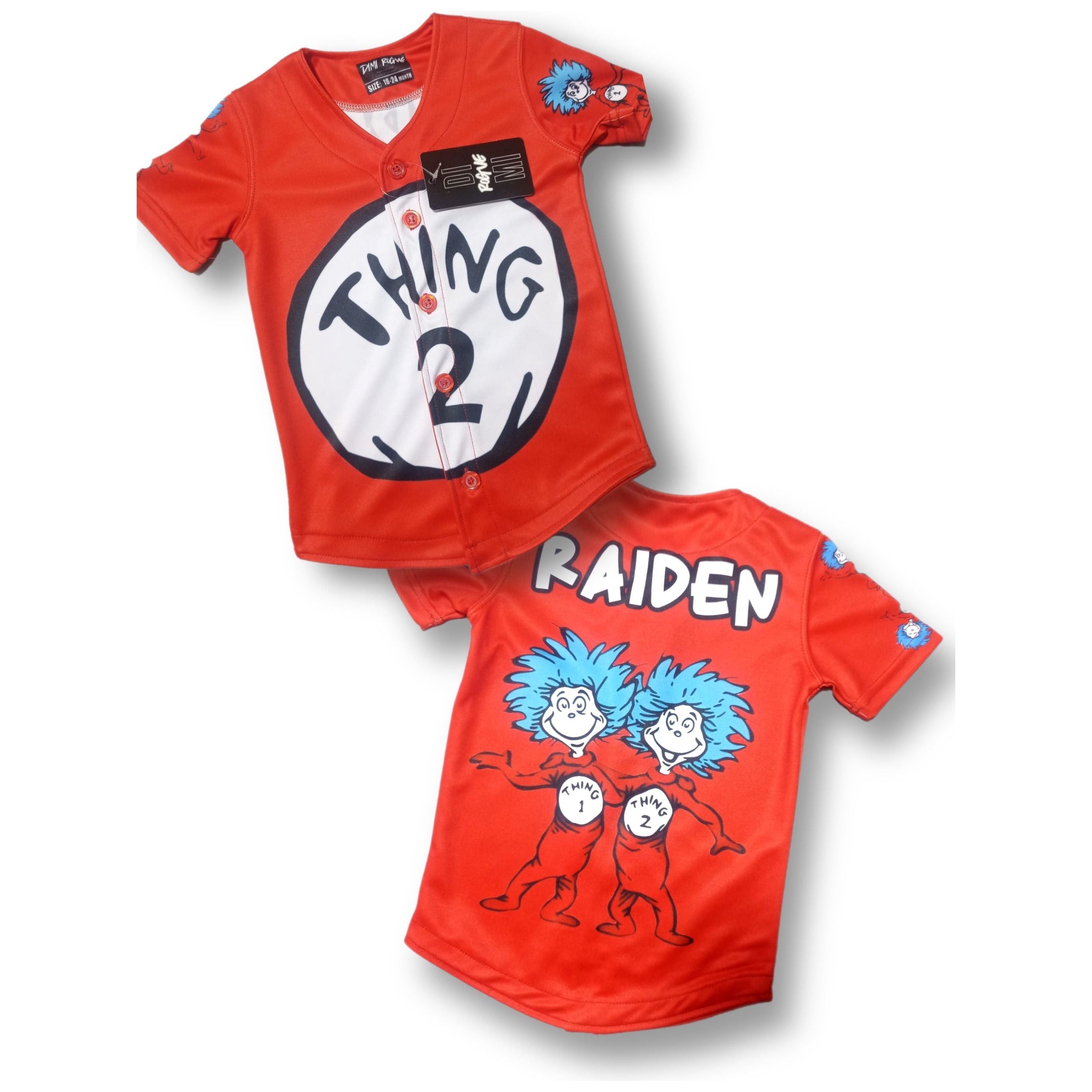 thing 2 dr. suess shirt