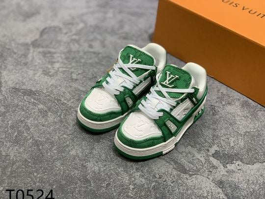 LV Trainer Sneaker in Green