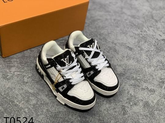 LV Trainer Sneaker in Black