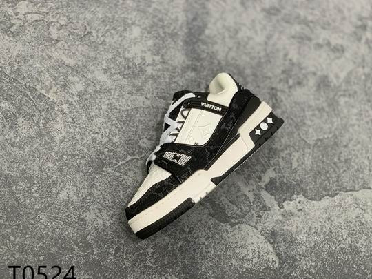 LV Trainer Sneaker in Black