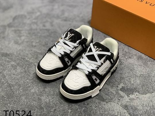 LV Trainer Sneaker in Black